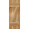 Ekena Millwork Joined Board-n-Batten Shutters w/Z-Bar, Rough Sawn Western Red Cedar, 10 3/4W x 29H, PR RBJ06Z11X029RWR - alternate 2